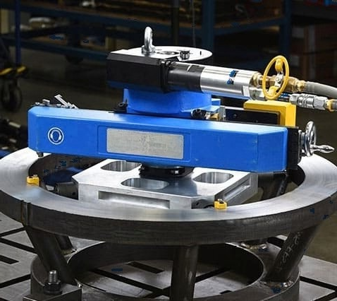 Portable flange facer