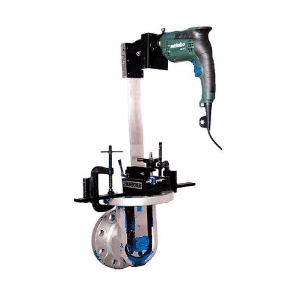 In-situ gate valve lapping machine